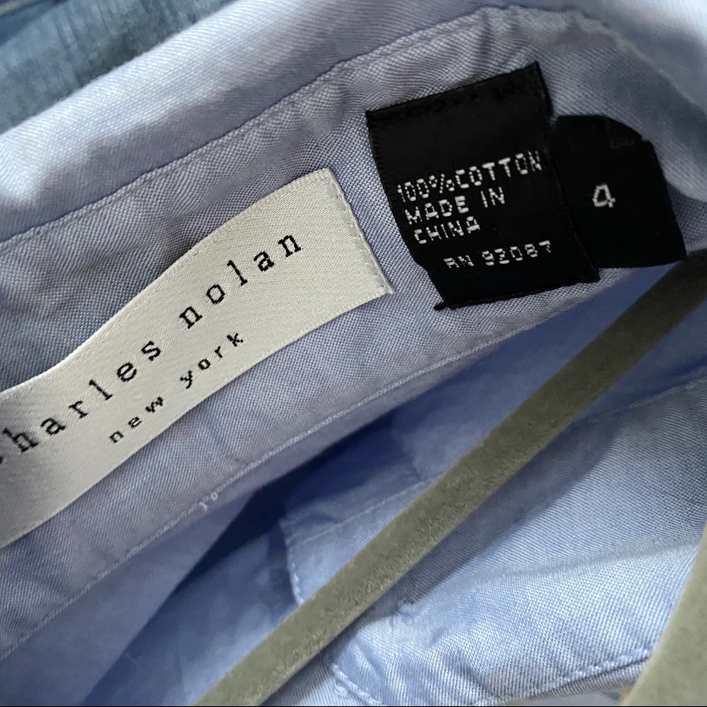 Button Down With Peplum Back - image 5